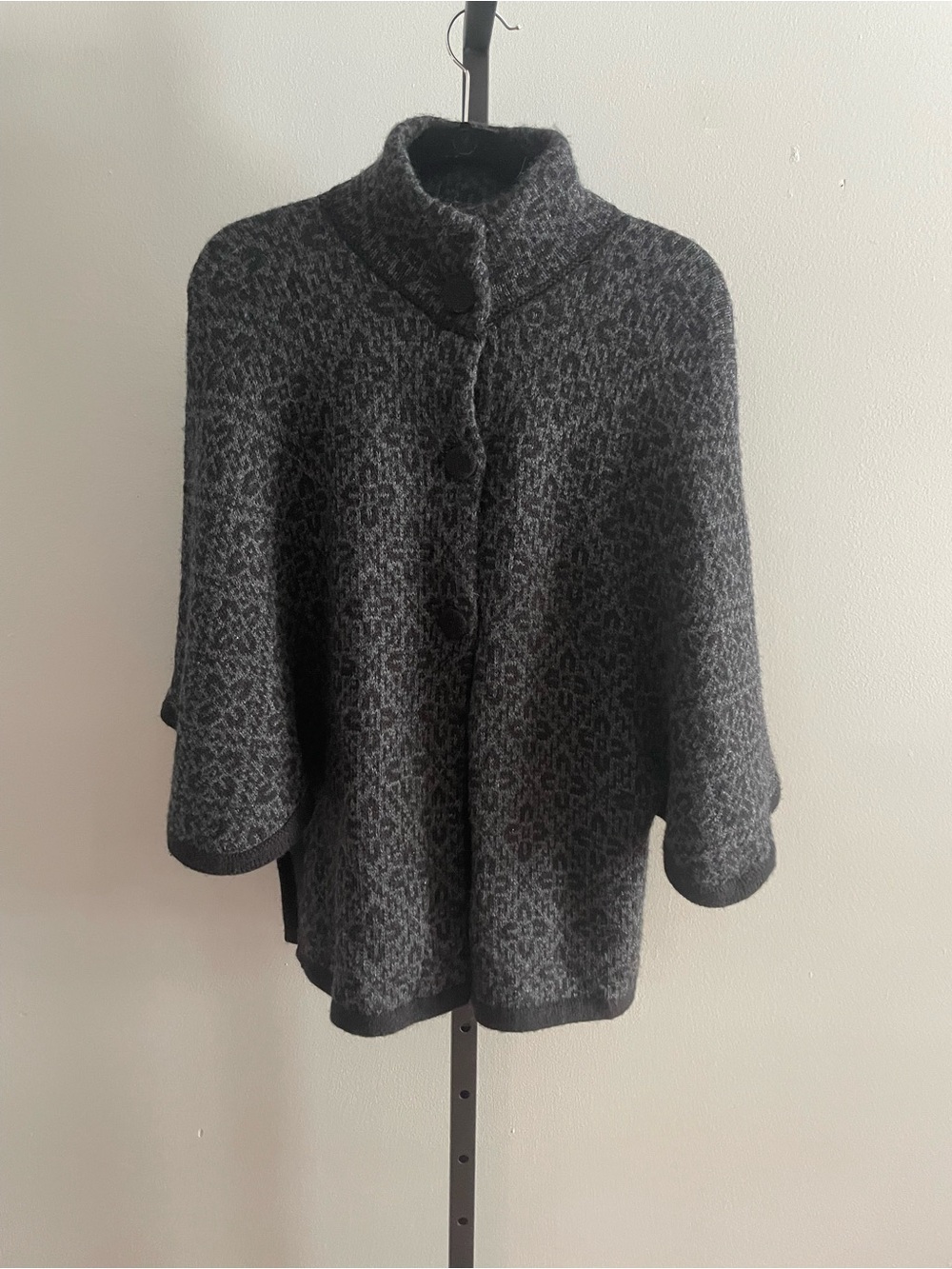 Alpaca Warehouse Peru Printed Poncho Sweater